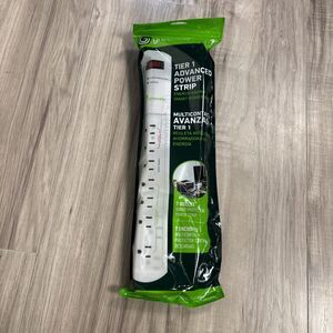 Greenlite Tier 1 Advanced Current Sensing 7 Outlet Power Strip Ideal For PC & TV